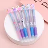 2pcs Ball Pen Korean Stationery Cute Pens Aesthetic School Utilities Kawaii Object Ballpoint Wholesale Items For Business