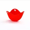 Silicone Egg Poacher Poaching Pods Egg Mold Bowl Rings Cooker Boiler Kitchen Cooking Tools Pancake Maker 4 Colors