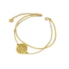 Link Armbanden Armband Vrouw Eenvoudige Temperament Teken Chinese Sieraden Titanium Staal Doe Netwerk Celebrity Kleur