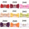 Bow Ties Beautiful Solid Many Colors Bowtie Adult Women Men Butterfly Brown Khaki Beige Casual Tie Gift Accessory