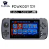 ポータブルゲームプレーヤーPowkiddy X39 X45ハンドヘルドゲームコンソール4.3/4.5インチビデオゲームプレーヤーは2つのコントローラーをサポートしていますps1