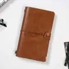 Блокноты примечания винтажные блокнот в твердом переплете спираль Faux Leather Dairy Note Book School Supply для студентов бизнес -тетради. Заметки x0715