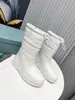 Роскошный дизайнер Martin Boots Женские короткие ботинки шнурок с сапогами из кожи толстые нижние черные боевые ботинки байкер 0709