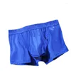 Gelo escroto cueca masculina varicocele ovo boxer respirável separação  prepúcio vermelho boyshort aumento fricção e prolongar o sexo / Roupa  íntima masculina