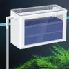 Filtreringsuppvärmning Fishbowl Water Curtain Filter Box med 3 i 1 övre lågvattennivå Aquarium Purifier Circulation 230717
