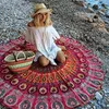 Tapete 150cm Summer Beach Fino Mandala Toalha Cobertor Hippie Pareo Boho Tapeçaria Decoração de Casa 230717