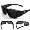 Sunglasses LongKeeper Polarized Windproof sand Sunglasses Men PC frame UV400 Women outdoor sports Sun Glasses Black glasses cover 230717