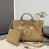 Sac fourre-tout pour femme Sac de plage Sac à main de luxe pour femme Sac à main en toile de nylon