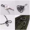 Keychains Lanyards 100st hummer CLASPS BUCKLE Keychain Mini Carabiners Outdoor Camping Vandring Buckle Alloy Spring Snap Hooks Clips Keychains Tool 230715