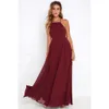 Basic Casual Dresses Fashion Women Summer Sleeveless Strap O neck Boho Dress Casual Long Maxi Evening Party Beach Backless Dress Sundress 230715