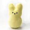 Super mignon lapin en peluche poupée 15 cm coton animal poupée dessin animé enfants Pâques lapin cadeau d'anniversaire