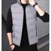 Hommes gilets 2023 décontracté vers le bas coton printemps et automne hiver Version coréenne tendance porter un gilet chaud épaule manteau garçon