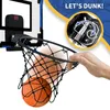 Nieuwigheid Games Kids Sport Speelgoed Basketbal Ballen voor Jongens Meisjes 3 Jaar Oude Muur Type Opvouwbare Hoepel Gooi Outdoor Indoor 230617