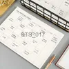 Notepads Notes Business Weekly Monthly Planner Notebook Journal Agenda Daily Organizer Tearable Schedule Memo Pad Stationary Office Supplies x0715