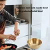 Skålar rostfritt stål blandningsskål hem kök sallad förvaring återanvändbar lätt att rengöra för matlagning bakning prepping