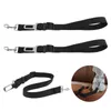 Dog Carrier 2pcs Durable Car Safety Belt Adjustable Length Travel Accessories Pet Supplies Backseat Seat Harness Portable Rope Nylon