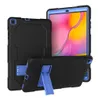 Kinder-Kickstand-Schutzhülle für Tablet-PCs für Samsung Galaxy Tab A8 10,5 x 200 x 205, Silikon-Kunststoff, 3 Schichten, stoßfest, stoßfest