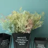 장식 꽃 인공 꽃 콩 과일 잔디 잔디 작은 베리 잔디 시뮬레이션 식물 꽃다발 결혼식 가정 장식 가짜