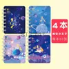 Notepads Notes Korean A7 Pocket Book Antique Crane Portable Notebook Student Cute Rollover Mini Thick Coil Stationery Kawaii Simple Journal x0715