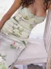 Robes décontractées femmes été imprimé Floral Midi longue robe élégante mode bureau dame moulante mince pull hors épaule Slip 2023