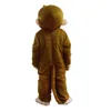 2019 Descuento de fábrica Curious George Monkey Mascot Disfraces Dibujos animados Disfraces Fiesta de Halloween Costume321F