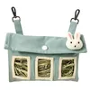 Small Animal Supplies Rabbit Hay Feeder Bag Storage HayFeeder Animals 230717