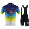 Racing Sets 2023 Total Energies Summer Cycling Jersey Men Ropa Ciclismo Hombre Clothing Bicycle Uniform Mountain Bike Clothes