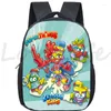 Zaino Superzings Series 8 Kids Kindergarten Bag Cartoon Game Zaini Super Zings Borse da scuola per bambini Mochila impermeabile