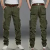 Męskie spodnie Multi-kieszeni Casual Pants Casual Pants Military Taktyczne Joggers Spodne