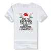 T-shirts pour hommes drôles en raison de l'inflation chandails de Noël moche pour hommes femmes T-Shirt cadeau énonciations sarcastiques famille correspondant vacances de Noël