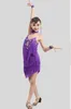 Stage Wear Girls Tassel Latin Dance Competition Clothing Children's Suit Kids Costumes Ballroom Dresses