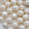 Cadenas hermosas! Collar de perlas Cultured White Akoya de 6-7 mm