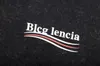 BLCG Lencia Summer T-shirts High Street Hip-Hop Style 100% bomullskvalitet Män och kvinnor släpper ärmen Löst Tshirts Överdimensionerade toppar 23161