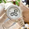 Montre pour homme montres mécaniques automatiques boîtier de 40 mm avec diamant saphir montre-bracelet d'affaires pour femme Montre de Luxe