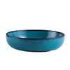 Bowls Japanese Ceramic Bowl Soup Creative Salad Separator Plate Shallow Mixing Household