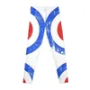 Активные брюки Curling Target Wintersport Vintage Leking Leggings для девочек одежда фитнес -йога.