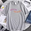 Men's T Shirts Focus On The Good Printing Tee Comfortable Street Shirt Men Cotton Avant-Garde Short Sleeved Funny Soft Tshirt Male