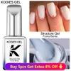 Gel pour ongles KODIES GEL Structure caoutchouc Base vernis 15 ML Semi Permanent UV tremper blanc laiteux Gellak pour manucure 230714