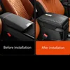 Interieur Accessoires Auto Center Console Cover Eenvoudige Installatie Lederen Auto Armsteun Pads Kussen Langdurige Automotive Protector