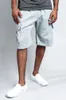 2023 Men's Shorts summer new Knee Length pants man's casual multi pocket loose straight work trousers
