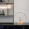 Tafellampen ULANI Moderne Gouden LED Zwaanlamp Creatief Ontwerp Bureaulamp Decor Voor Thuis Woonkamer