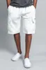 2023 Herren-Shorts, Sommer, neue knielange Hose, lässige, lockere, gerade Arbeitshose mit mehreren Taschen