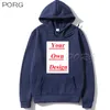 Hoodies Masculinos Sweatshirts Custom Hoodies Preto Branco Rosa Vermelho Cinza Azul Marinho Hoodie Streetwear Winter Men Hoodies Unisex Hoodie Poliéster Próprio Padrão 230715