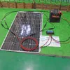 Batterie kit pannello solare e 300w 200w 100w pannelli flessibili 12v 24v modulo caricabatterie ad alta efficienza 230715