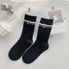 Tasarımcı Socks Runners Erkek Kadın Luxe Spor Kış Metter Mektubu Baskılı Çorap Nakış Pamuk Spor Basketbol Bahar Yaz Klasik Stripes Uzun Soccing P778