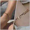 Anklets Anklet Bracelets Women Chain Delicate Female Chic Decor Elegant Lady Alloy Girl Foot Man