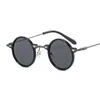 Sunglasses ZLY Fashion Round Women Men PC Lens Alloy Metal Frame Luxury Brand Designer Trend Slender Type Sun Glasses 230717