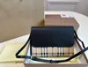 Borsa firmata 10A portafoglio donna borsa marrone nera 22 cm moda classica Borsa donna borsa a tracolla con patta borsa a tracolla di marca di lusso
