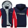 Herrtröjor 2023 Sea Doo Seadoo Moto Hiphop streetwear hipster förtjockar hoodie varma punk jackor fleece vinterrockar sport mc spårsui