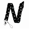 Bad Bunny Pop Star Singer Lanyard Designer Keychain Cartoon Pattern Mobile Phone Neck Long Rope Camera Neckstrap Office ID Card Lanyardss Smoking Accessories